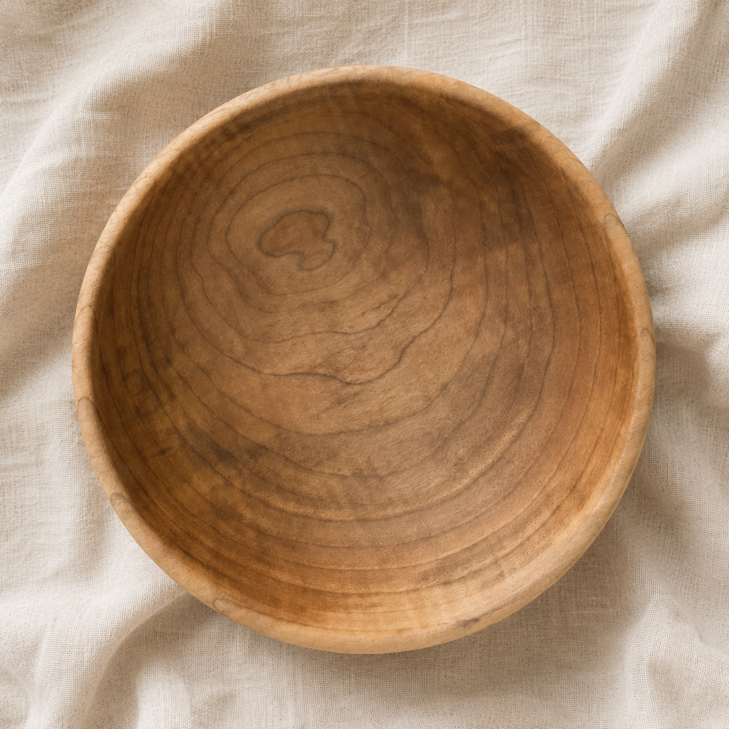 Figured Maple Bowl