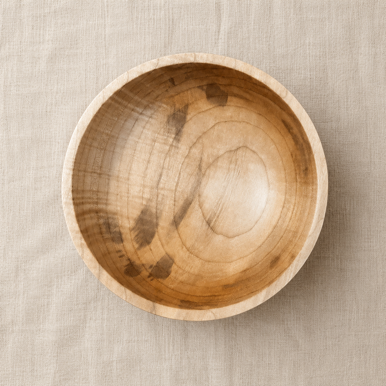 Figured Maple Bowl