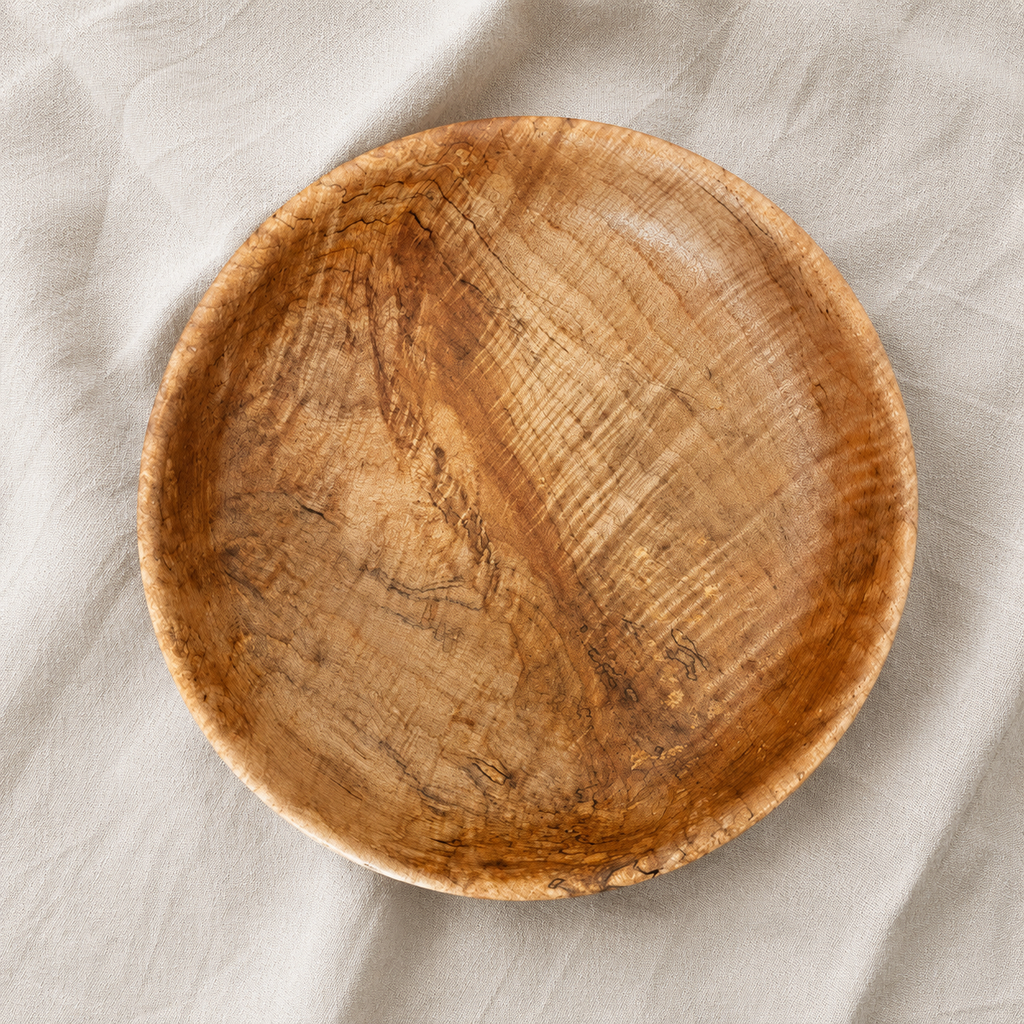 Figured Maple Bowl