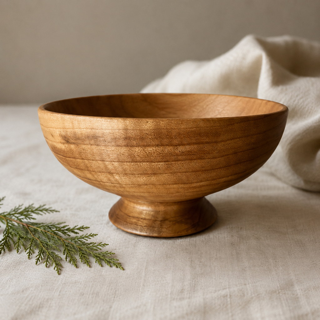 Figured Maple Bowl